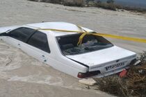 دو سرنشین خودرو گرفتار در رودخانه نجات یافتند
