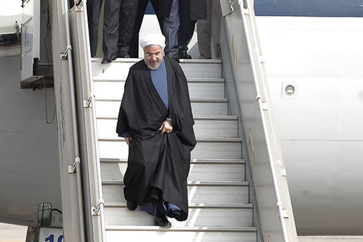 سفر روحانی به چین