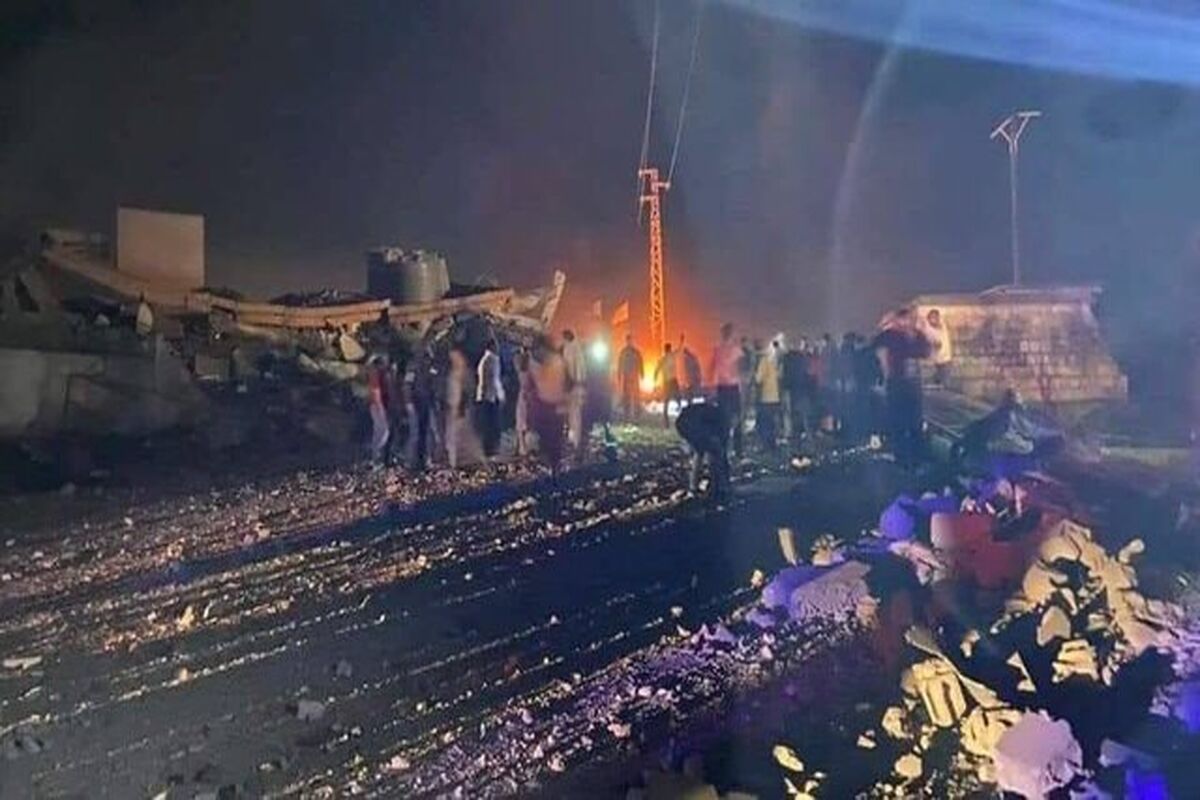 انفجار در لبنان