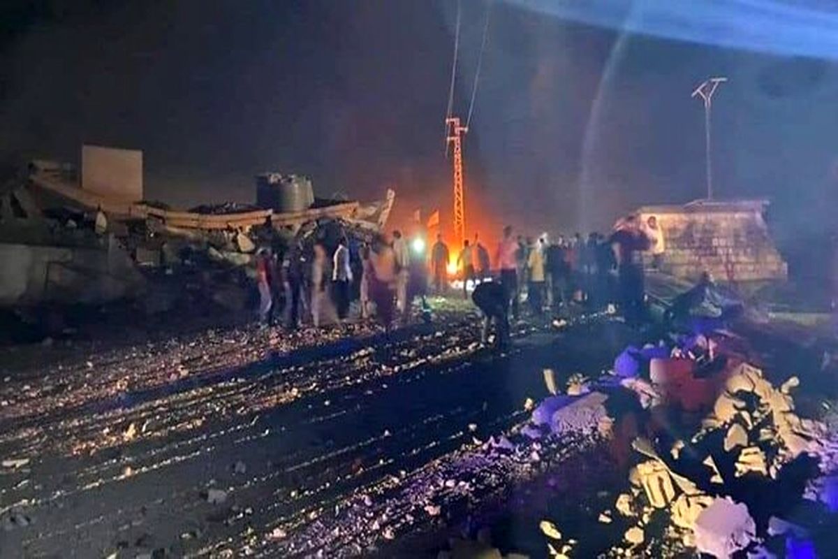 انفجار در لبنان