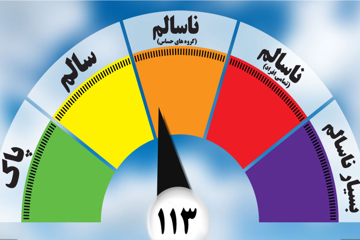  آلودگی هوای کلانشهر مشهد