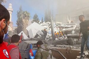 جزئیات انفجار در محله المزه دمشق + فیلم