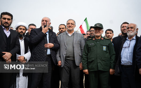 مراسم آغاز عملیات اجرایی پروژه احداث خط ۱۱ مترو