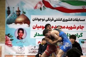 کشتی فرنگی قم قهرمان مسابقات کشوری شد