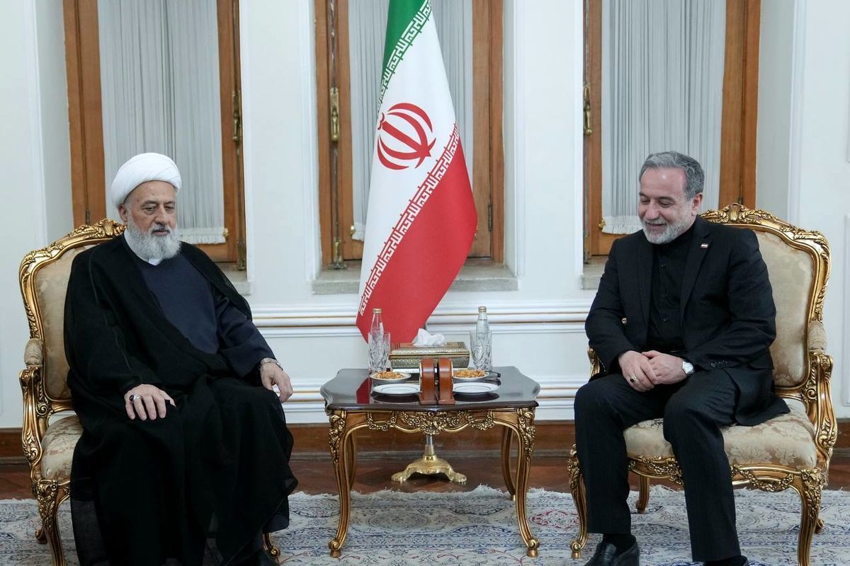 دیدار نائب‌رئیس مجلس اعلای شیعیان لبنان با عراقچی + فیلم