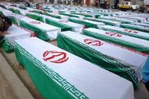 پیکرهای مطهر 135 شهید دفاع مقدس از مرز دریایی اروندرود وارد میهن اسلامی شد