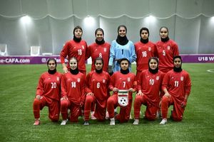 دختران فوتبالیست ایران جایگاه سوم کافا را تثبیت کردند
