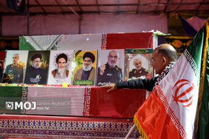 تفحص پیکر ۴ شهید در شرق دجله + فیلم