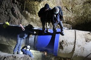 پایان عملیات اصلاح بخشی از خطوط انتقال آب به مخازن هزار جریب