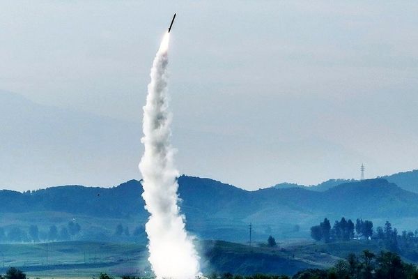 آزمایش یک موشک بالستیک توسط کره شمالی