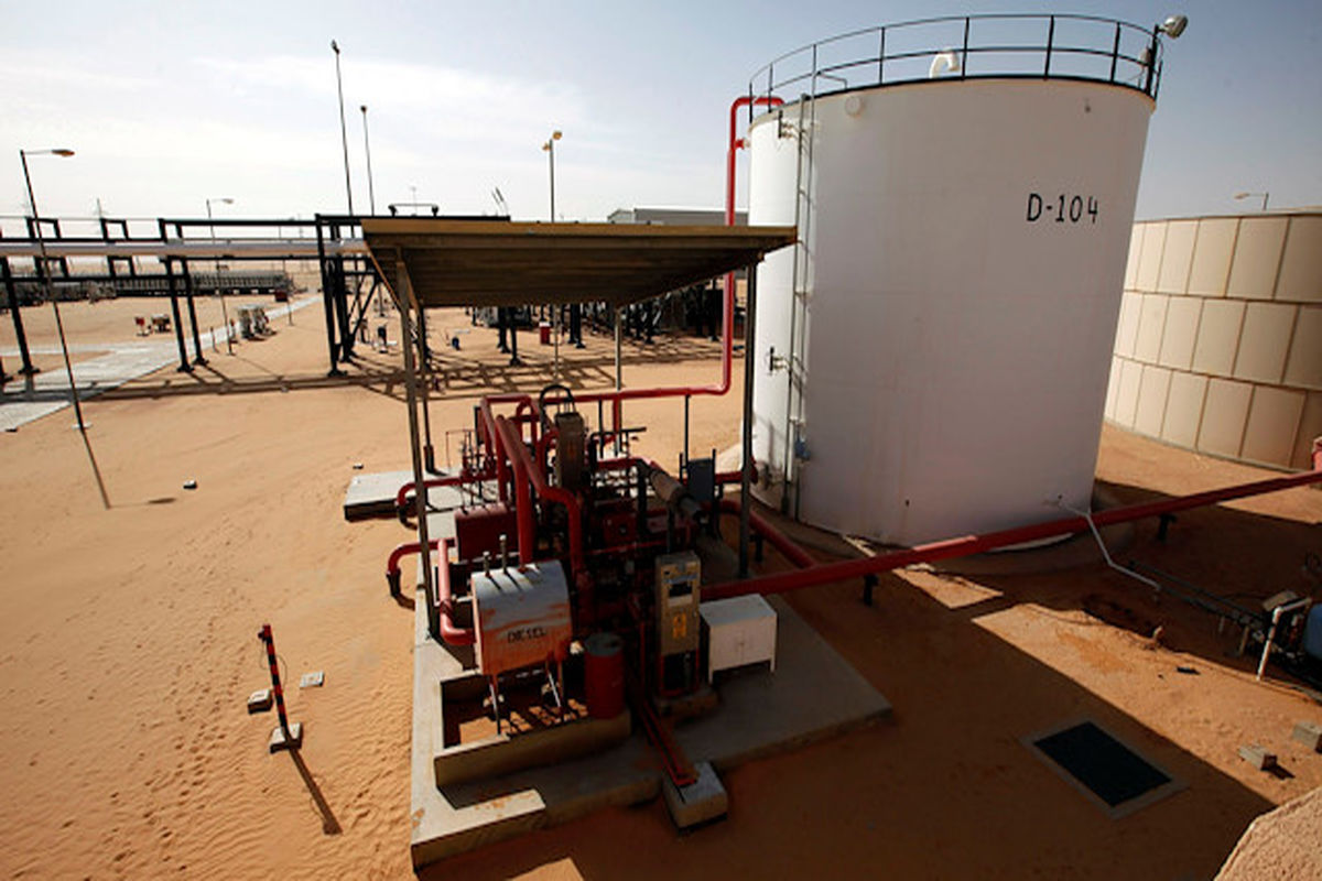 Libya oilfield