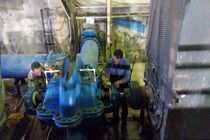 یک دستگاه پمپ جدید در تصفیه‌خانه آب شماره ۲ کیان‌آباد اهواز راه اندازی شد 