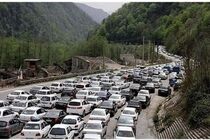 چالوس و آزادراه تهران ـ شمال یک‌طرفه شد