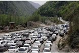 بار ترافیکی محورهای مازندران افزایش یافت