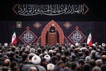مراسم عزاداری شب هشتم محرم در حسینیه امام خمینی برگزار شد