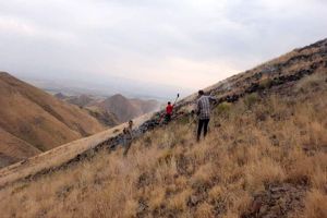 محیط‌بانان آتش را در مراتع آتمیان مهار کردند