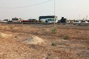 مرز شلمچه همچنان بسته است +فیلم