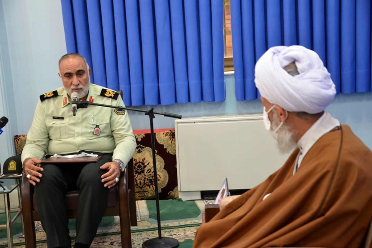 سردار میرزایی فرمانده انتظامی مازندران