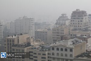 کیفیت هوای تهران ۲۱ مرداد ۱۴۰۳ / شاخص کیفیت هوای تهران روی عدد ۱۲۱ و ناسالم است