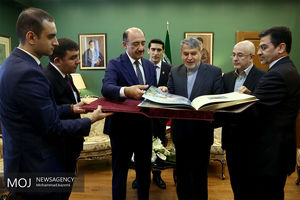 دیدار وزیر فرهنگ وارشاد اسلامی با وزیر فرهنگ آذربایجان 