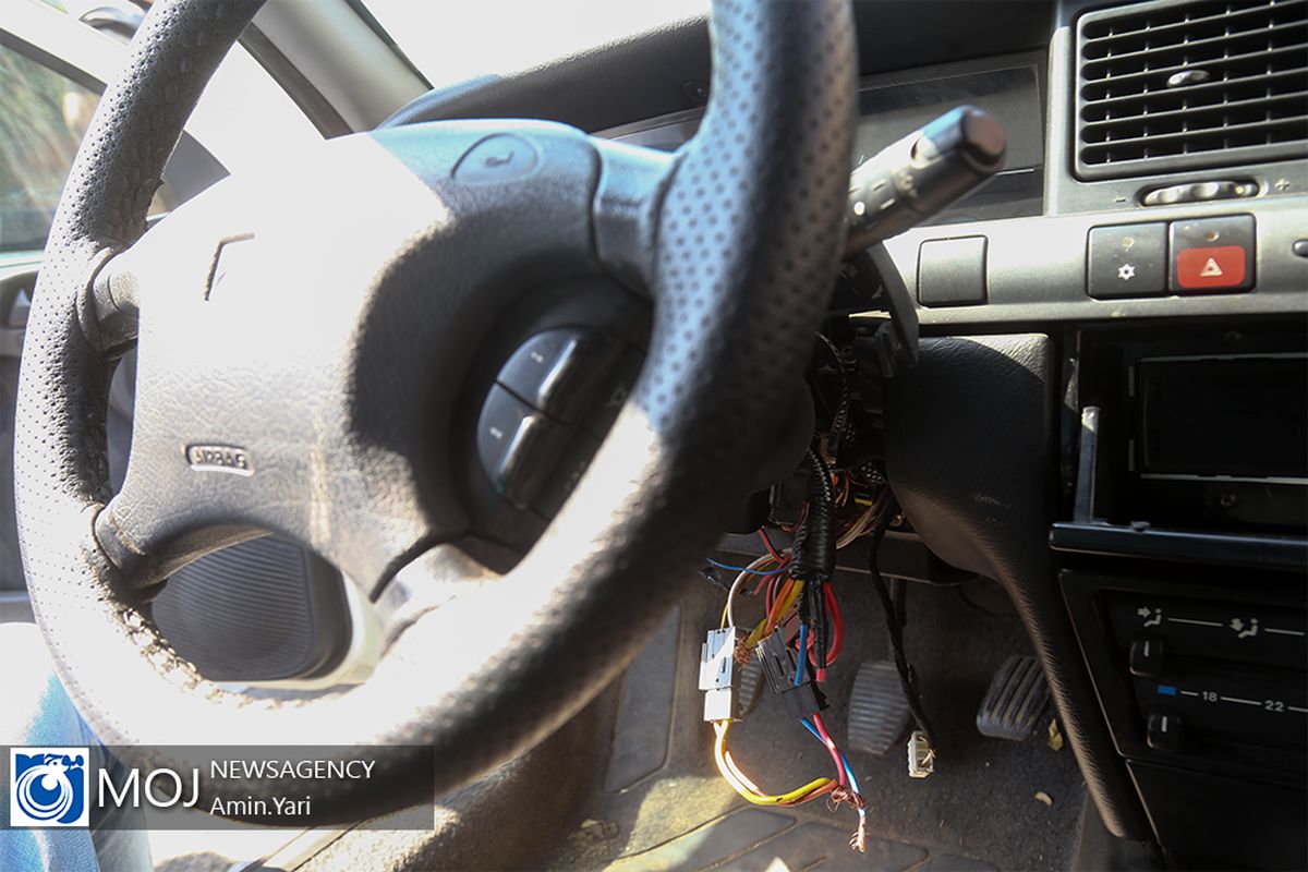 دستگیری ۴ متهم سرقت خودرو در شهرک غرب