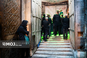 عزاداری شهادت امام رضا(ع) در بازار تهران