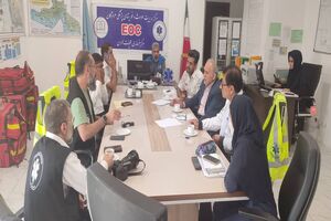 بازدید رئیس سازمان اورژانس از مرکز حوادث هرمزگان پس از انفجار بندر شهید رجایی