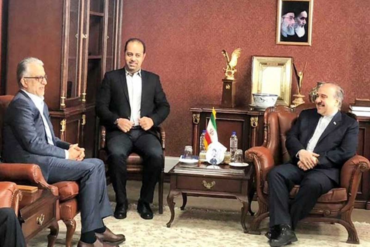 دیدار شیخ سلمان با مسعود سلطانی فر