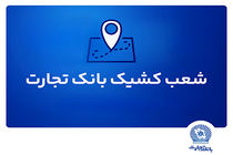شعب کشیک بانک تجارت برای روز پنج‌شنبه 20 شهریور