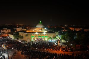 عزاداری شب تاسوعای حسینی در کیش +فیلم