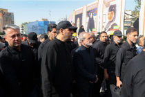 رئیس جمهور در مراسم تشییع پیکر شهدای اقتدار حضور یافت