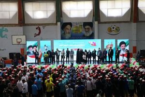 اولین دوره مسابقات ورزشی مدارس عشایری و روستایی کشور افتتاح شد