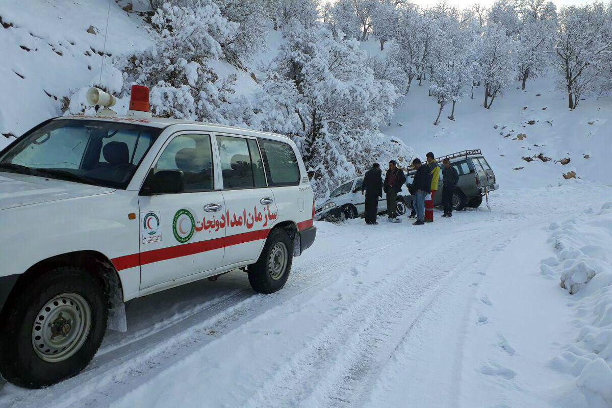 برف و کولاک در لرستان