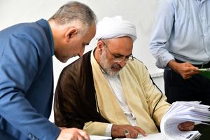 بازدید رئیس کل دادگستری مازندران از دادگستری و دادسرای تنکابن/ تأکید بر اهمیت صلح  و سازش در پرونده‌ها