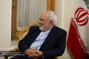 توئیت ظریف در مورد سفر لاریجانی به چین