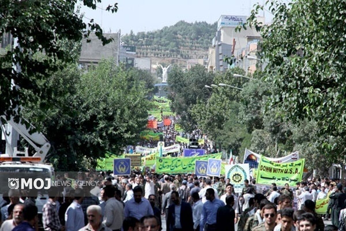 مسیرهای راهپیمایی روز قدس کردستان
