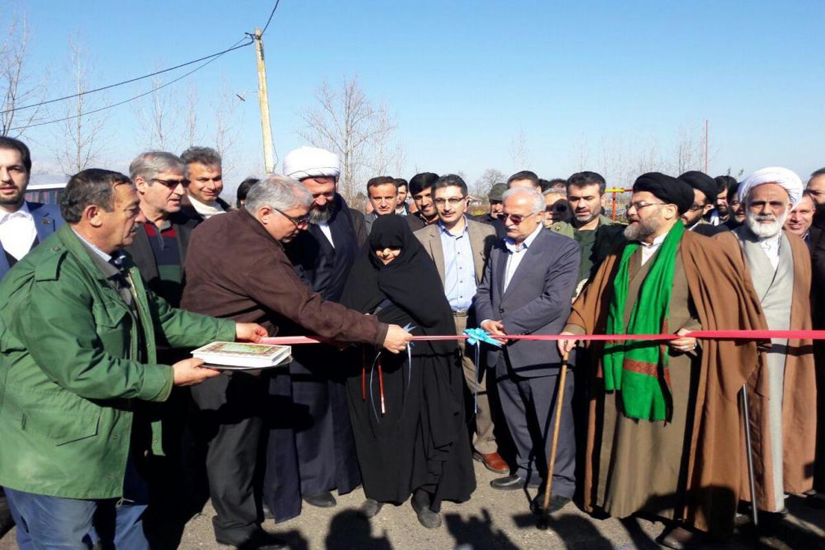 افتتاح پروژه های فومن 