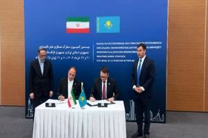 قطار اقتصاد ایران و قزاقستان روی ریل توافق