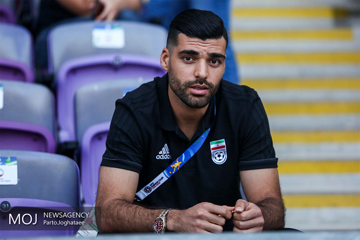 دیدار تیم‌های ملی فوتبال ایران و ژاپن/مهدی طارمی