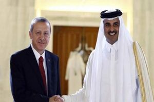 اردوغان با امیر قطر درباره نشست سوچی و بحران سوریه گفتگو کرد