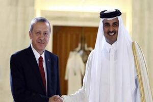 اردوغان با امیر قطر درباره نشست سوچی و بحران سوریه گفتگو کرد