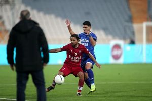 نتیجه بازی استقلال و نساجی مازندران/برد استقلال در روز قهر وریا غفوری