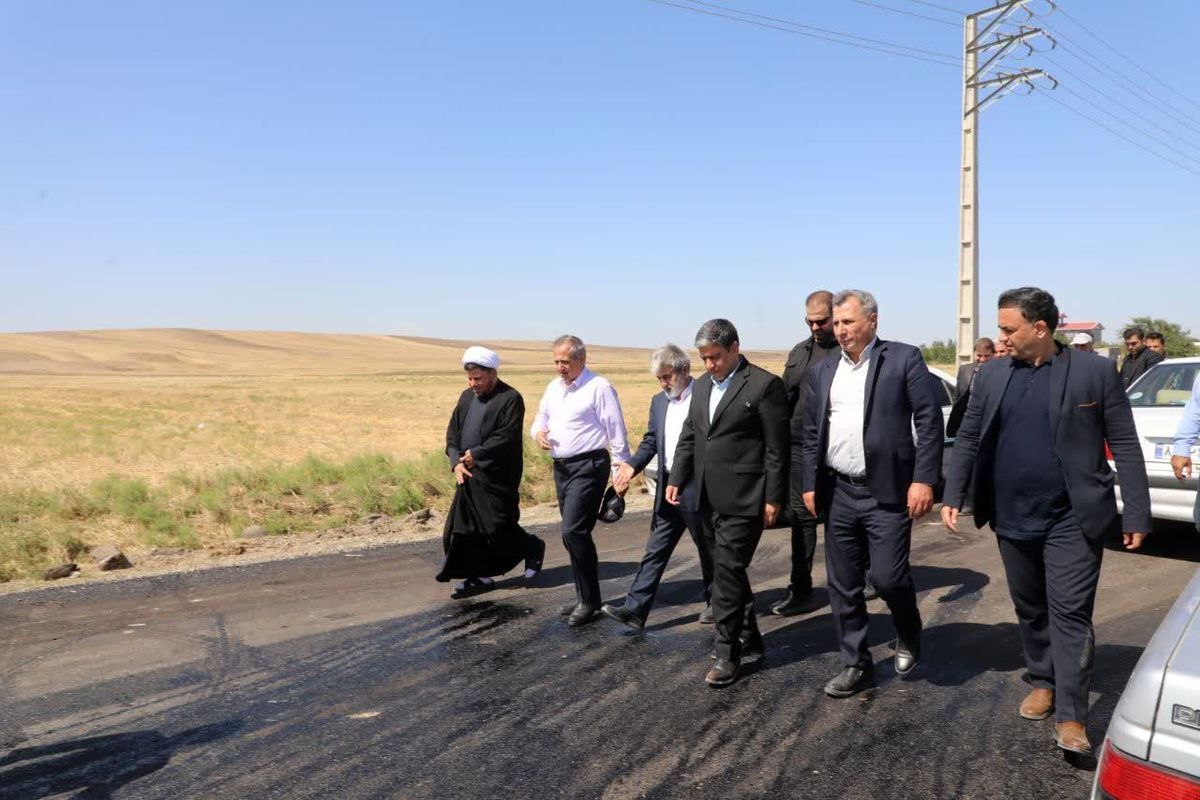 سفر شهرستانی استاندار اردبیل به بیله سوار