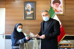 کوچکترین پژوهشگر کشور مشاور امور دانش‌آموزی مدیر کل آموزش و پرورش شد