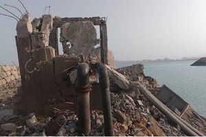 آب‌شیرین‌کن بونجی هدف چند موشک قرار گرفت