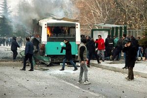 انفجار در نزدیکی یک مرکز رای‌گیری در جنوب شرق ترکیه