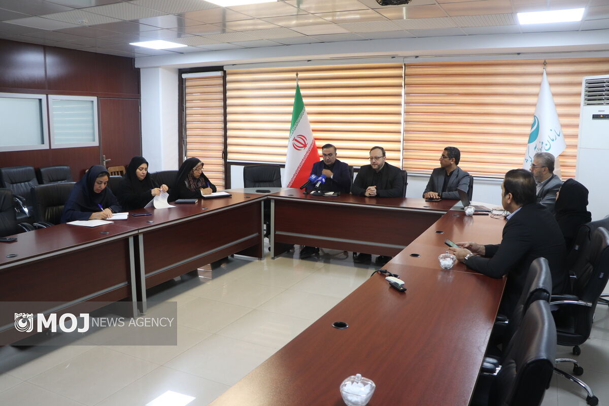 نشست خبری فاطمیان پور _کیش