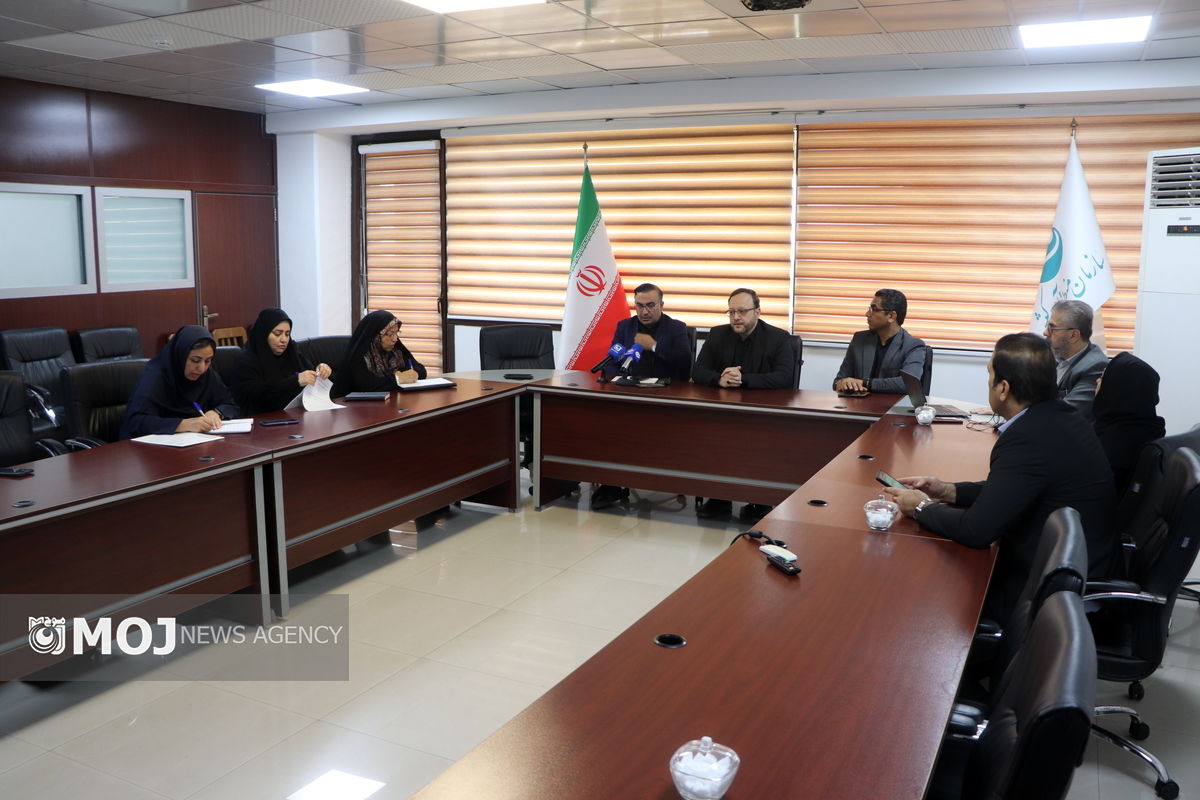 نشست خبری فاطمیان پور _کیش