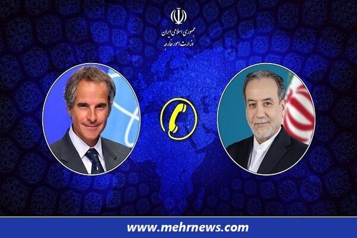 عراقچی، وزیر امور خارجه ایران و مدیرکل آژانس بین‌المللی انرژی اتمی