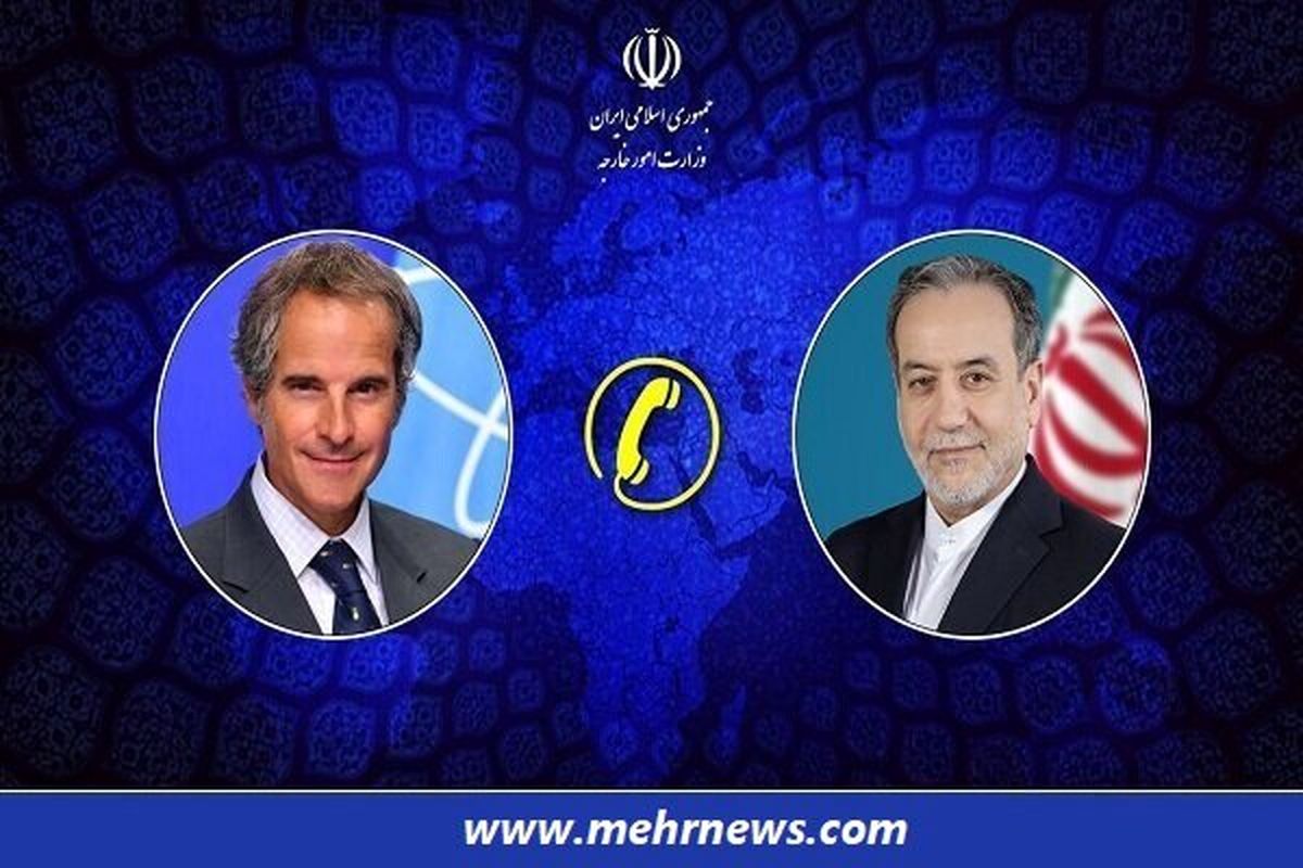 عراقچی، وزیر امور خارجه ایران و مدیرکل آژانس بین‌المللی انرژی اتمی